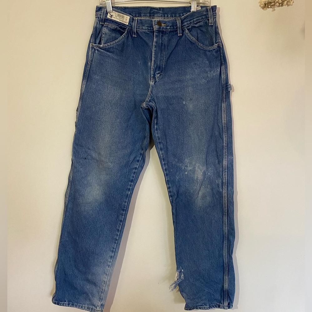 Men’s Dickies Distressed & Faded Carpenter Jeans
